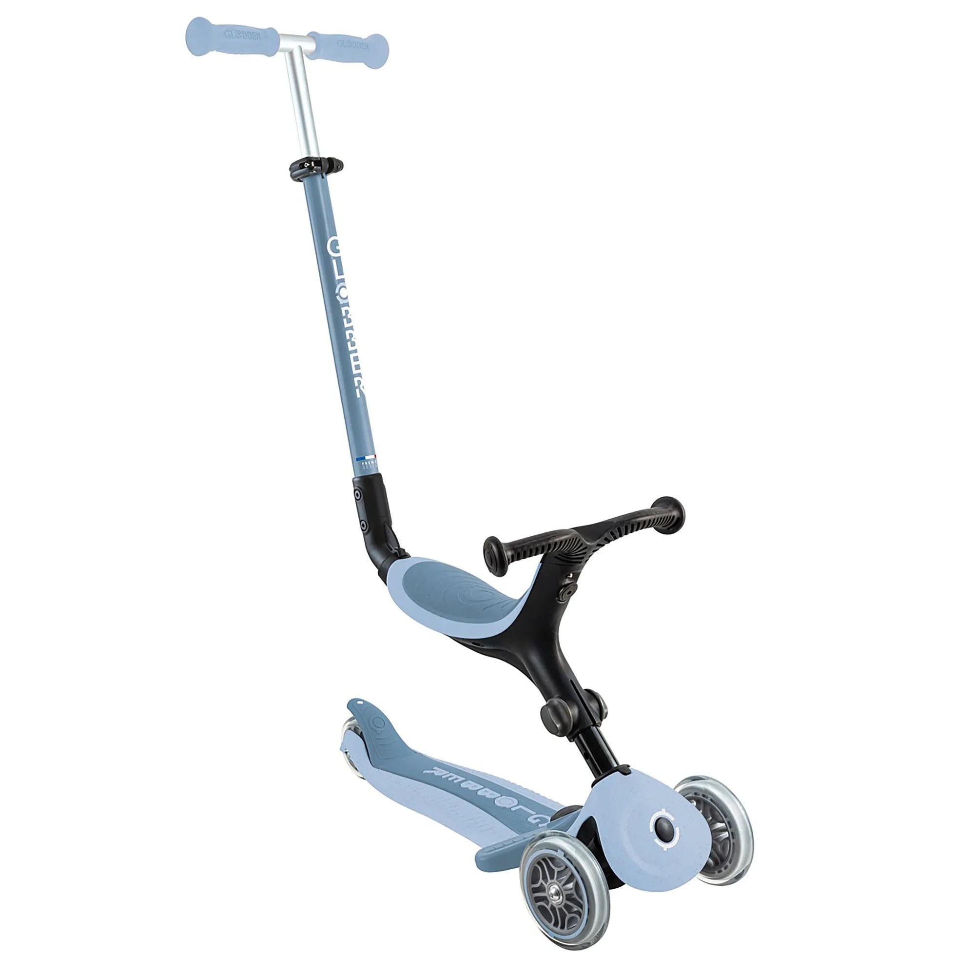 Globber GO•UP Foldable ACTIVE Ecologic 3-in-1 - Blueberry - Save BIG!