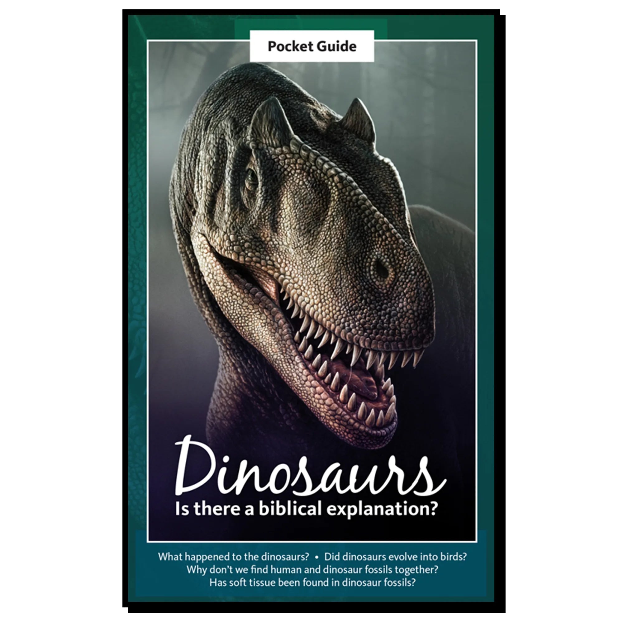 5 Book Pocket Guide Bible Science Series - Dinosaurs, Evolution, Missing Links, & More - Brown's Hobby & Game