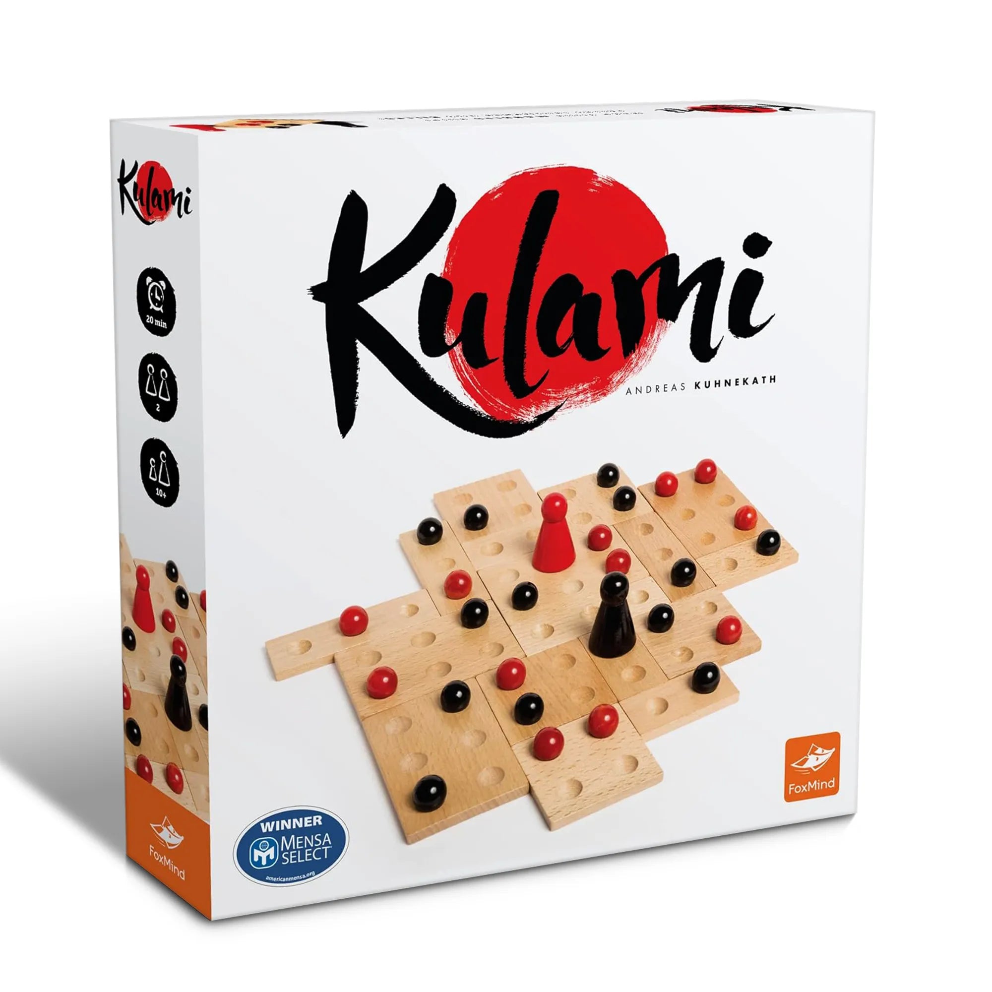 Kulami - Mensa Winning Strategy Game for Sharp Minds - Age 9+ - Brown's Hobby & Game