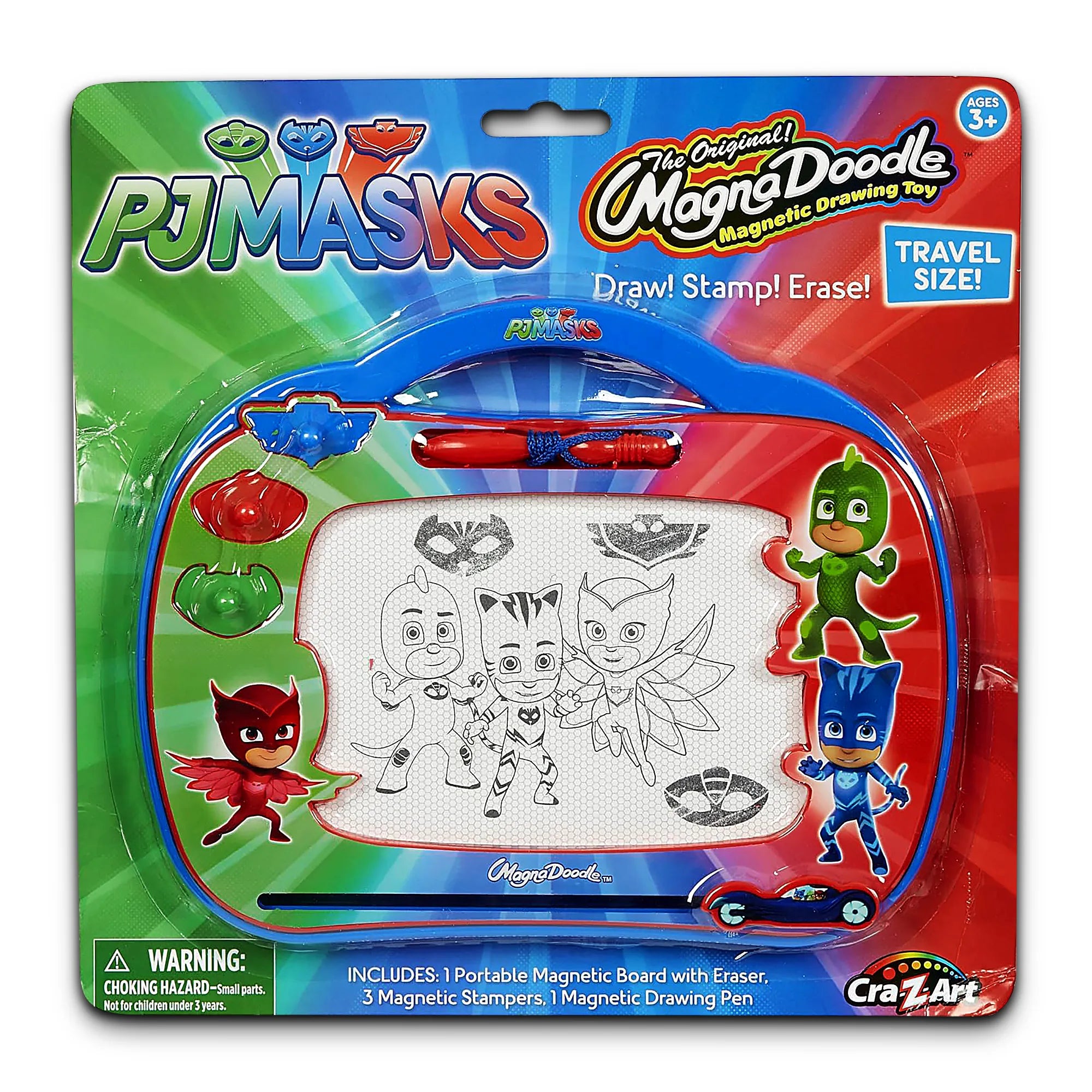 PJ MASKS Travel Magna Doodle - Age 3+ - Brown's Hobby & Game