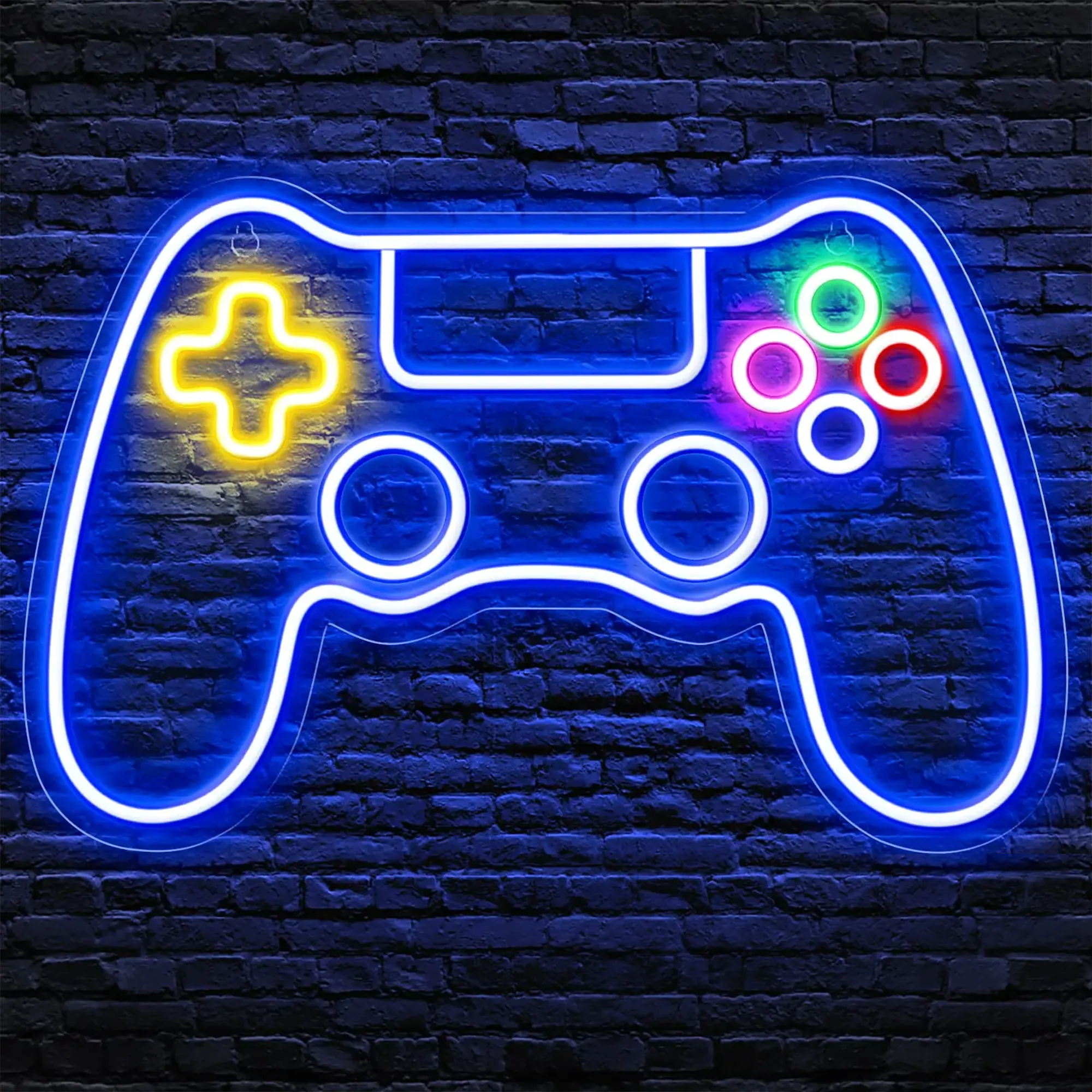 Video Game Controller LED Neon Light Wall Sign - Age 8+ - Brown's Hobby & Game