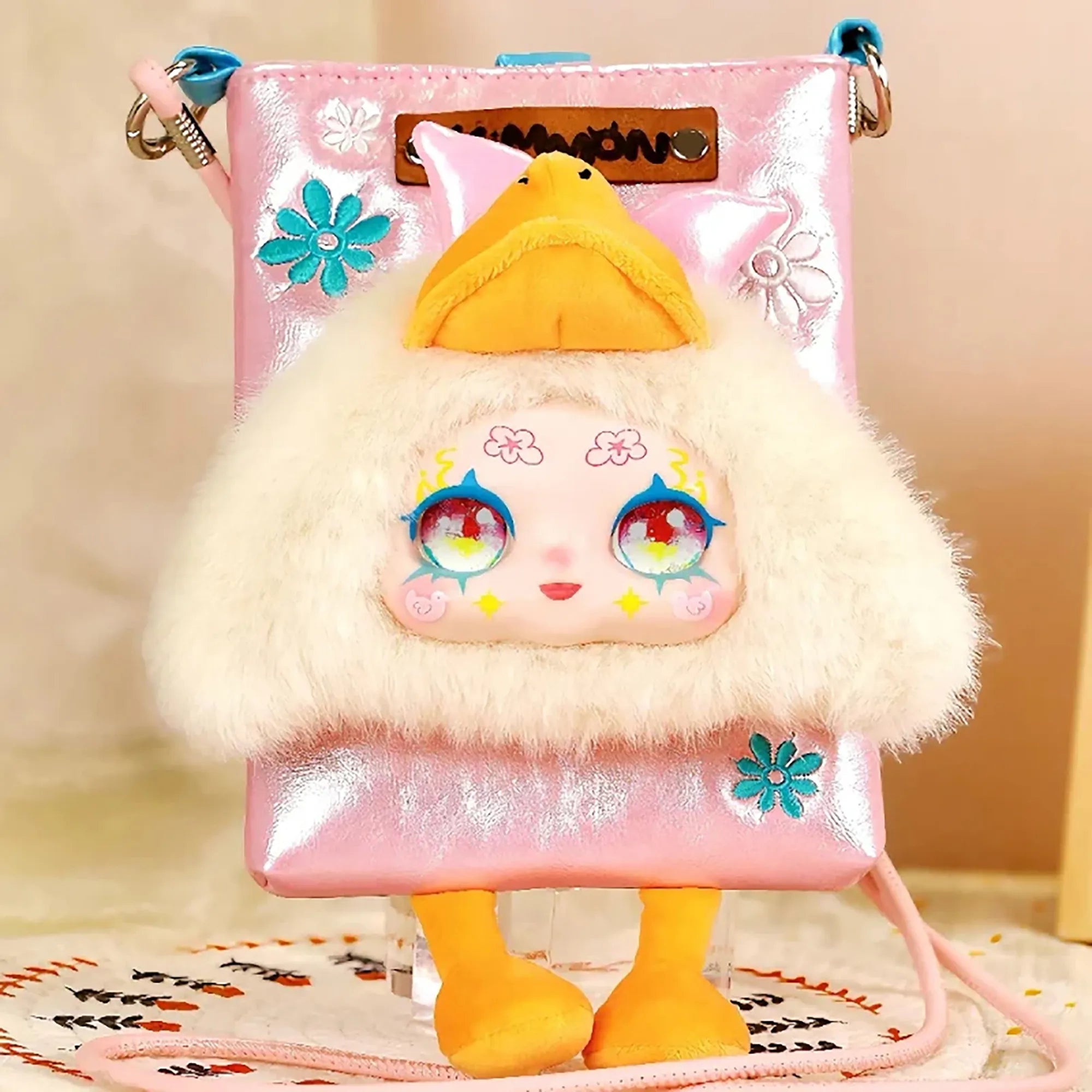 Kimmon Travel Cute Pet Cross-Body Bag 2-PACK - Limited Edition Blind Box Plush Collectibles - Kawaii Culture Cuteness