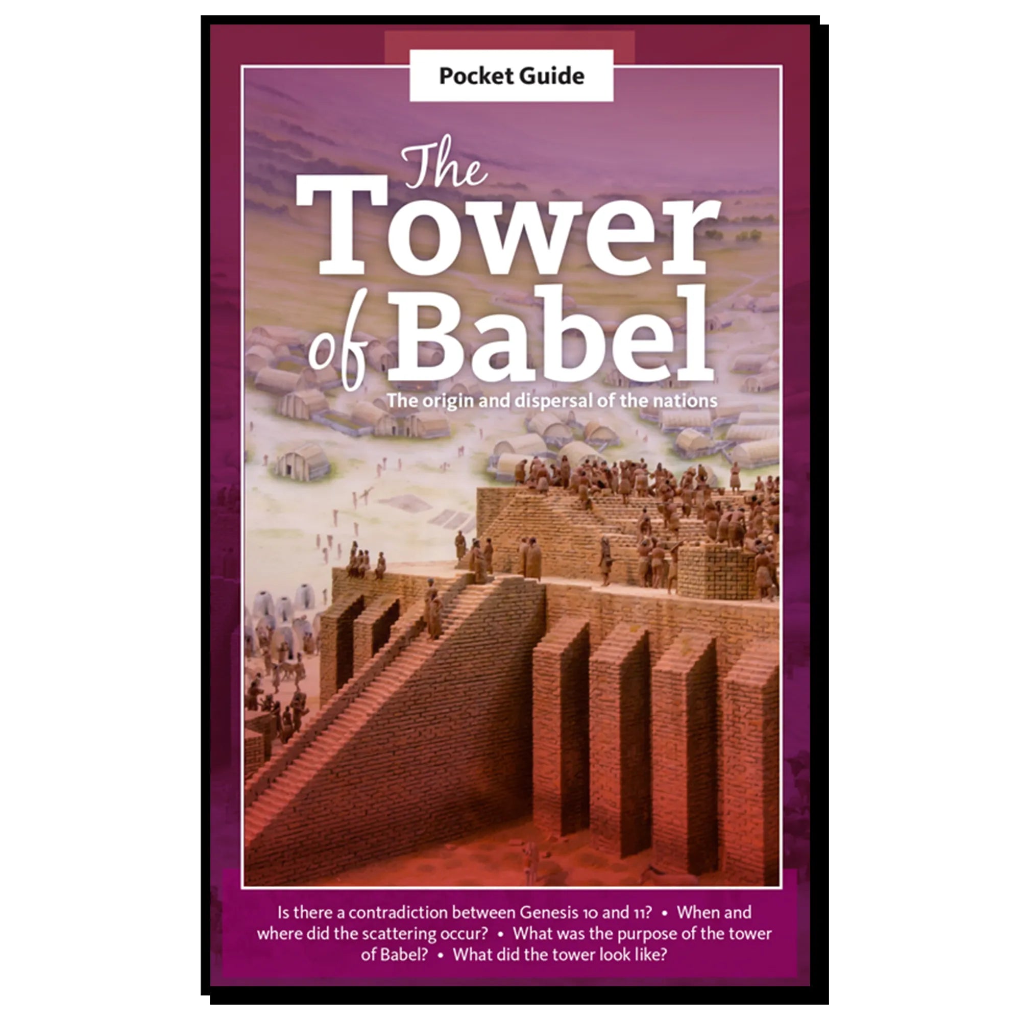 The Tower of Babel, The Origin and Dispersal of the Nations Cover Image, Answers in Genesis.