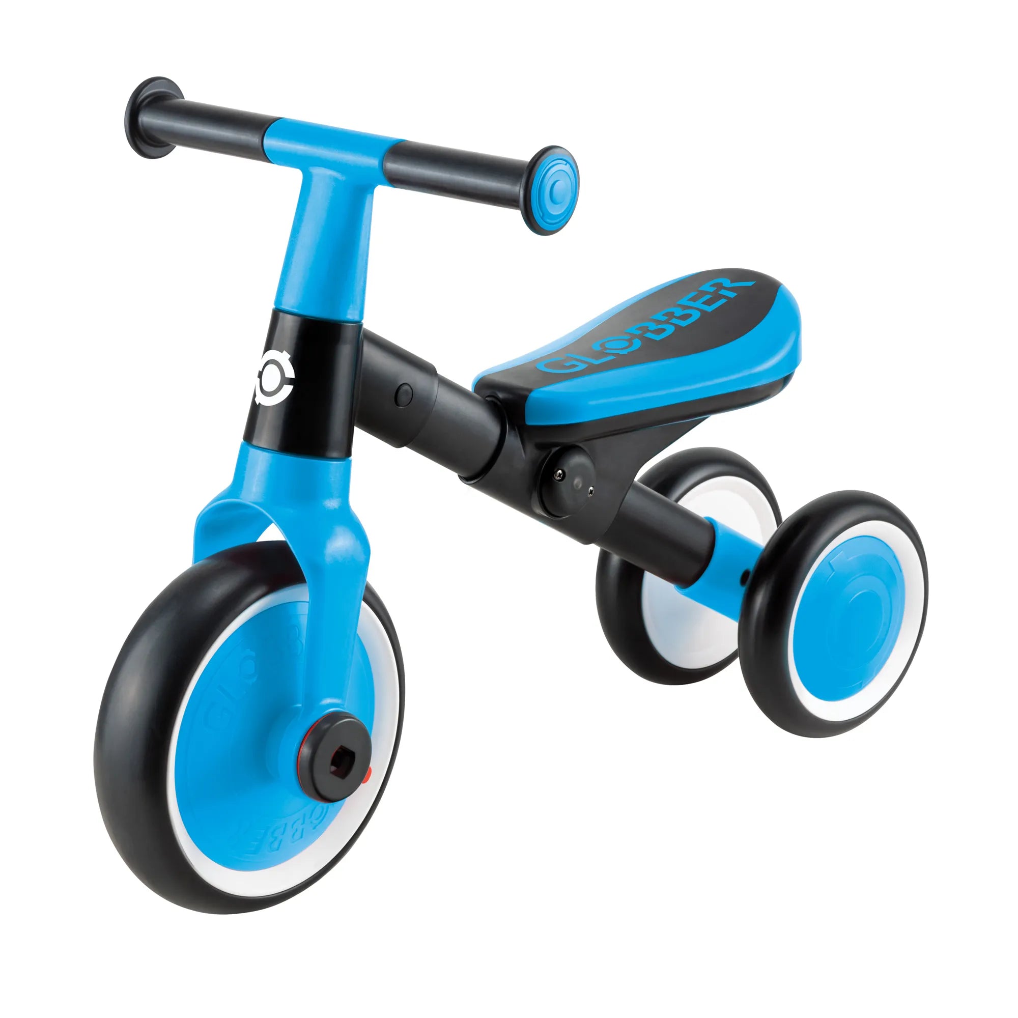 Globber Learning Trike 2-in-1 - Sky Blue - Ages 12m-3yrs - Brown's Hobby & Game