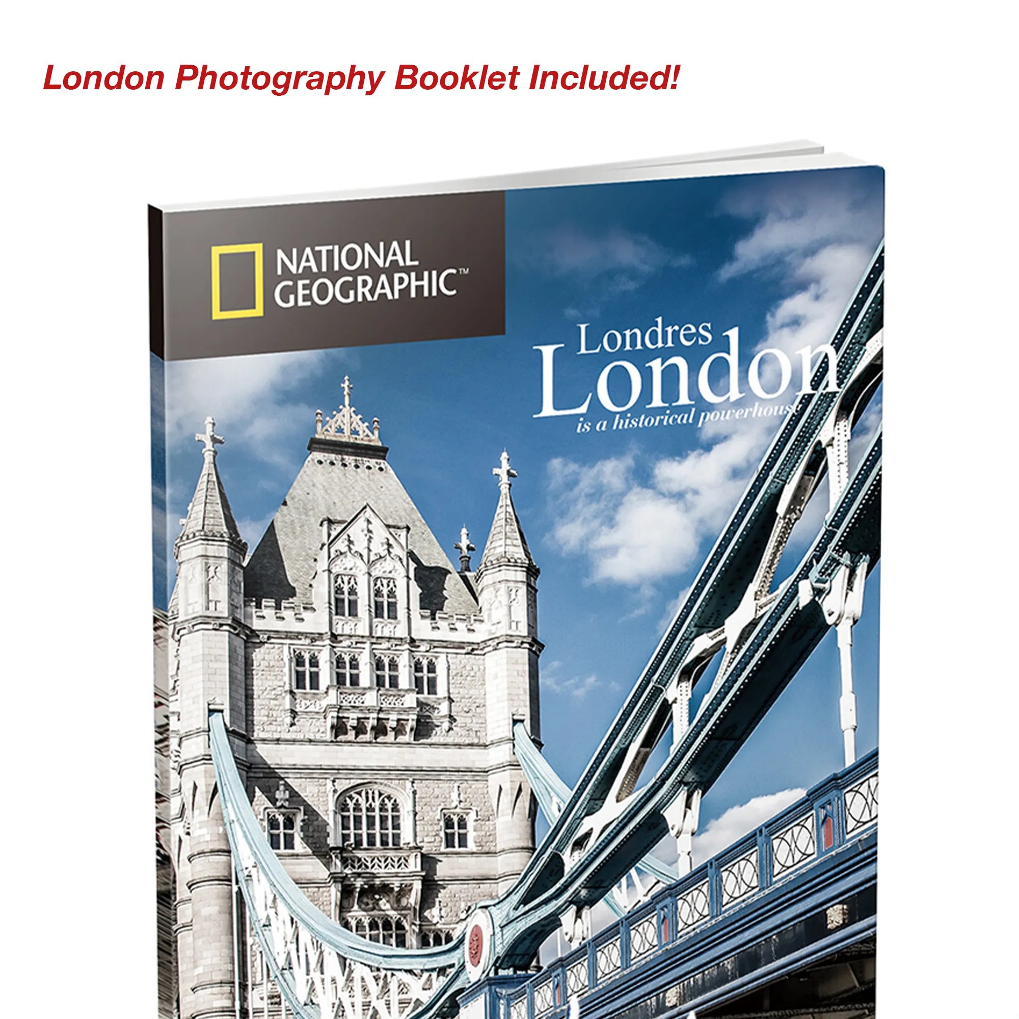 National Geographic London Tower Bridge 3D Puzzle - 120 Pcs - Ages 8-Adult - Brown's Hobby & Game