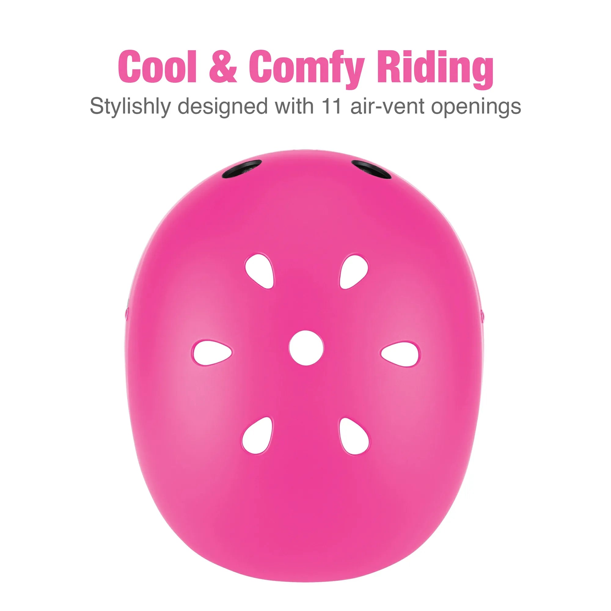 Globber Primo Helmet For Kids - Neon Pink - Bikes & Scooters - Size XS-S - 48-53 cm Head Size - Brown's Hobby & Game