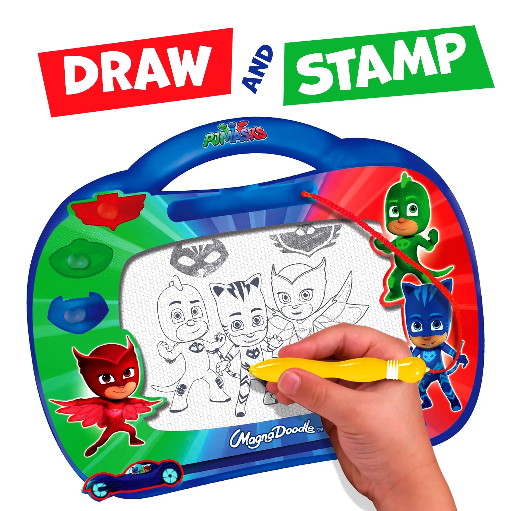 PJ MASKS Travel Magna Doodle - Age 3+ - Brown's Hobby & Game