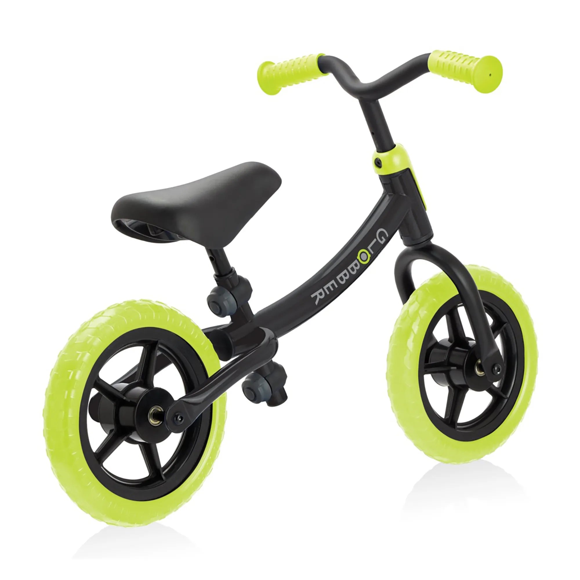 Globber Go Bike Balance Bike - Lime Green - 'New Model' - Ages 2-5 yrs - Brown's Hobby & Game