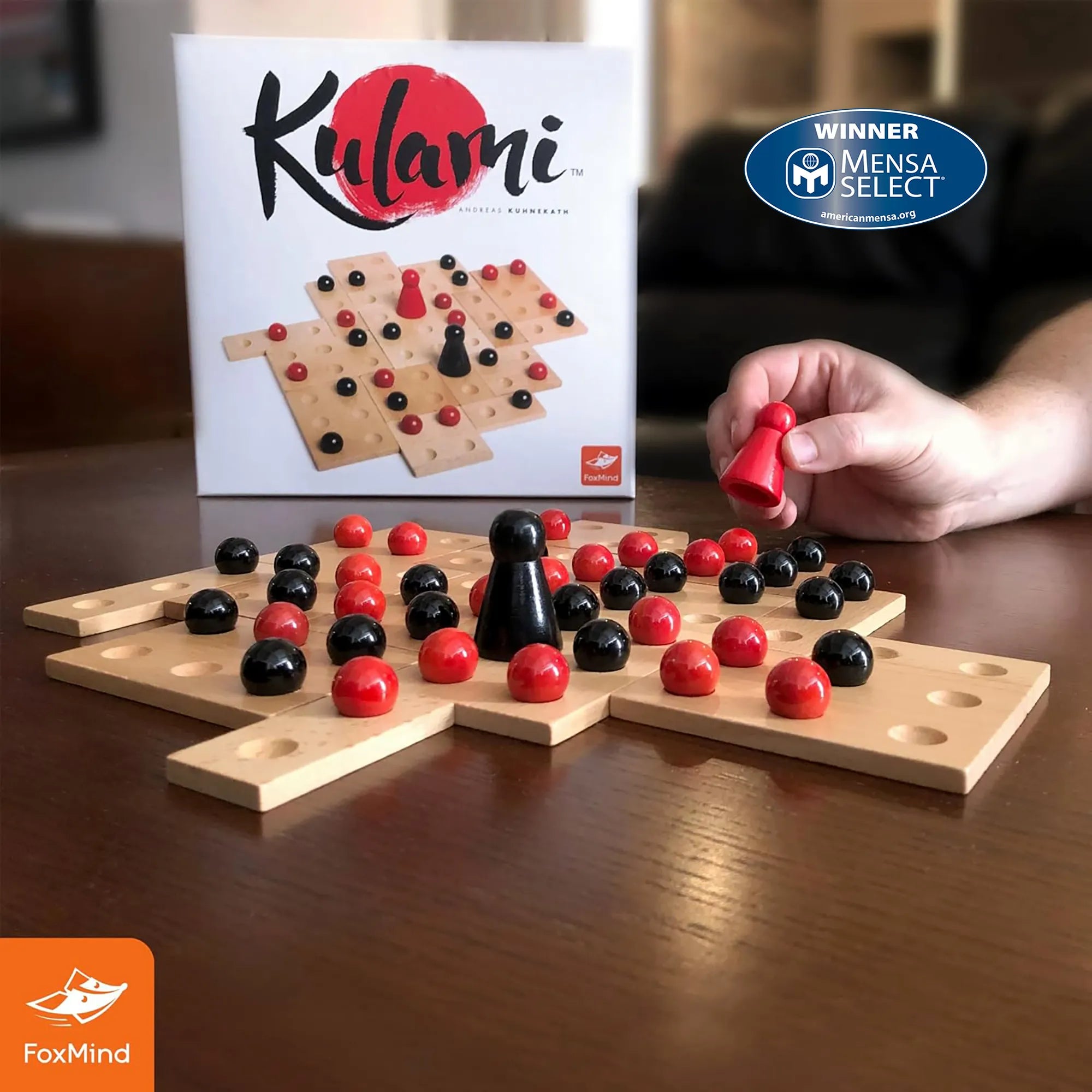 Kulami - Mensa Winning Strategy Game for Sharp Minds - Age 9+ - Brown's Hobby & Game