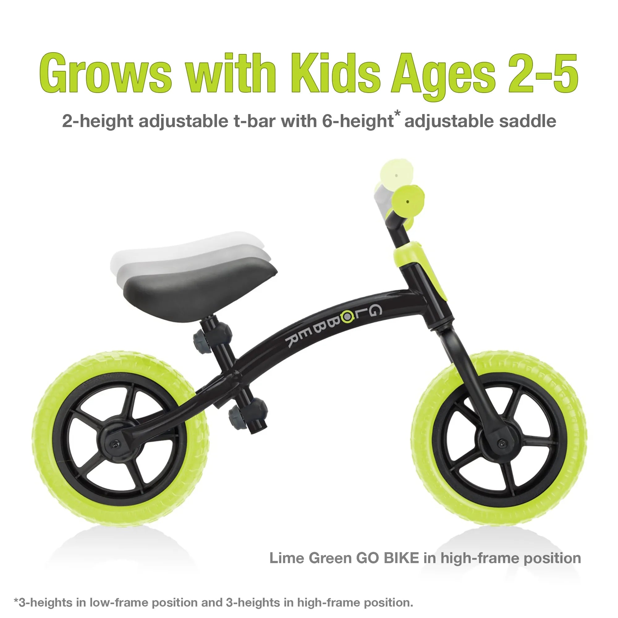 Globber Go Bike Lime Green