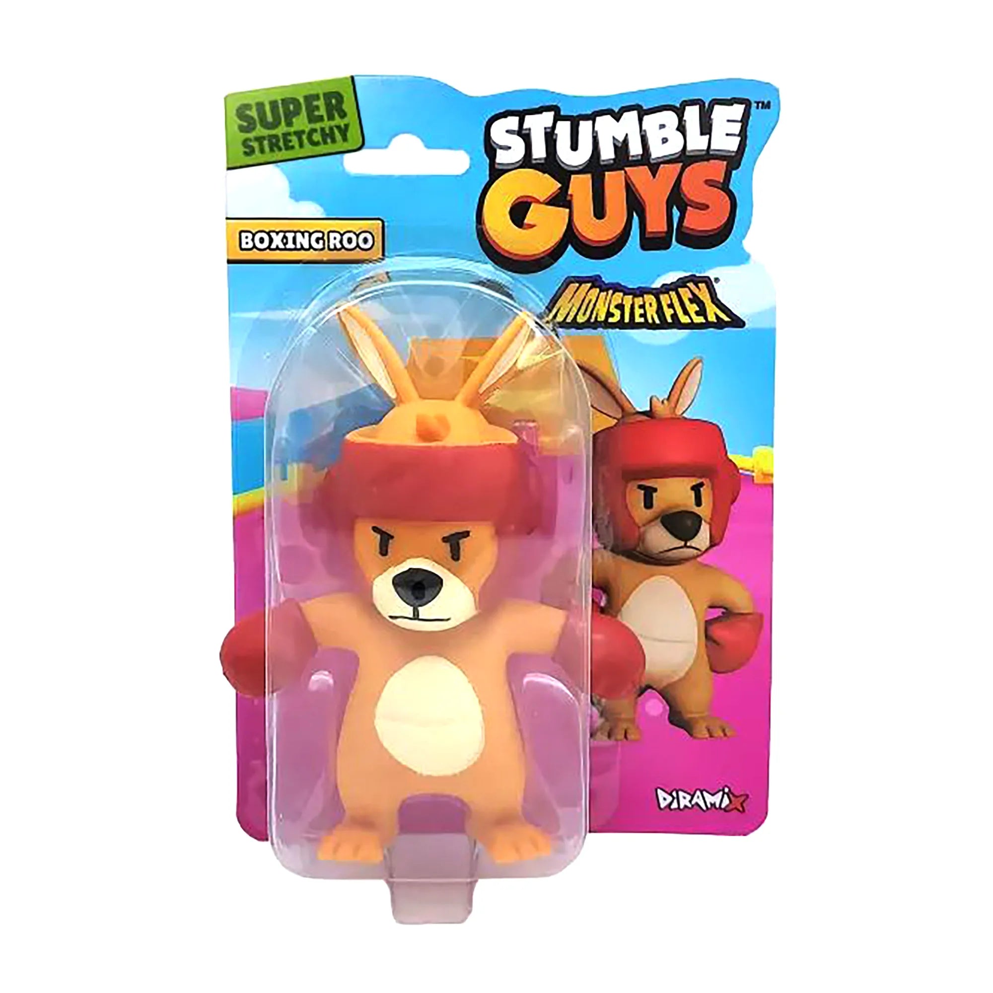 Stumble Guys Monster Flex - Boxing Roo - Collectible - Ages 6-Adult - Brown's Hobby & Game