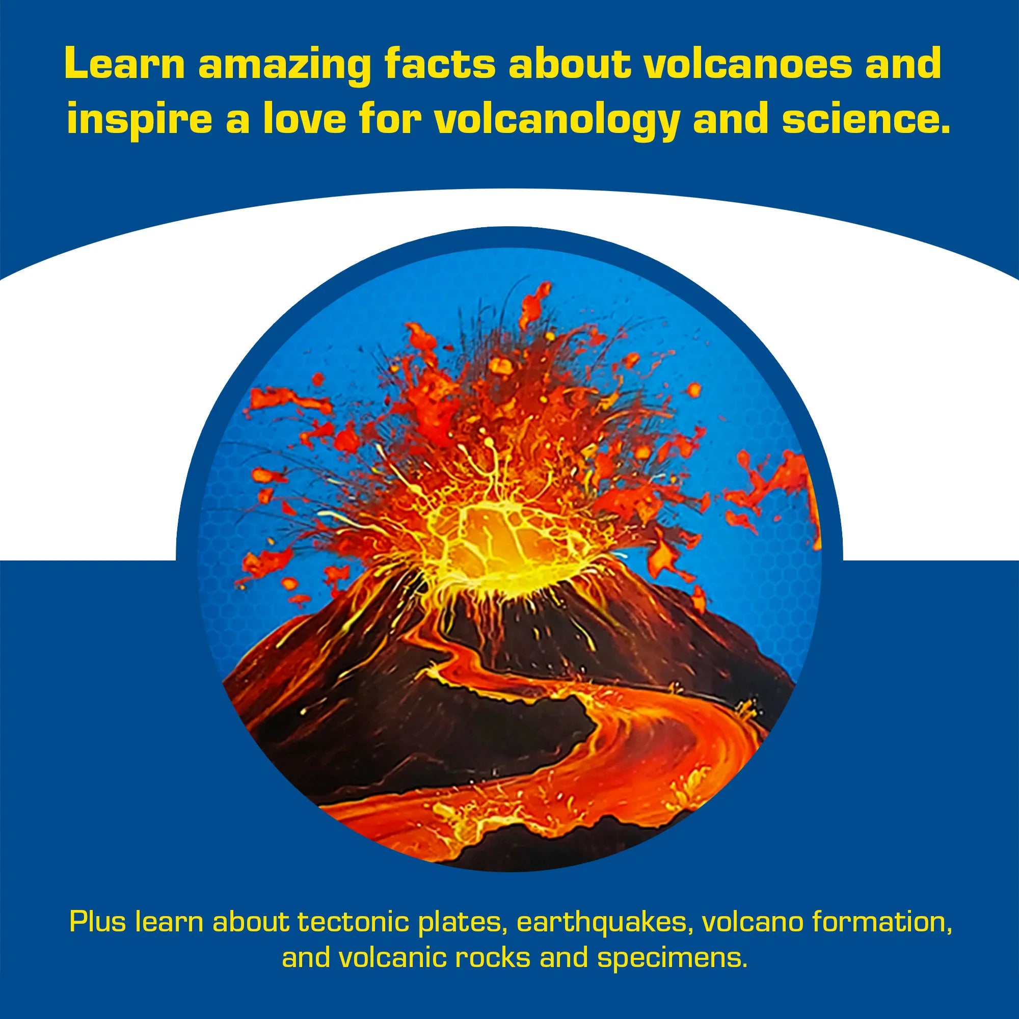 National Geographic Build Your Own Volcano Kit - Age 8+ - Brown's Hobby & Game