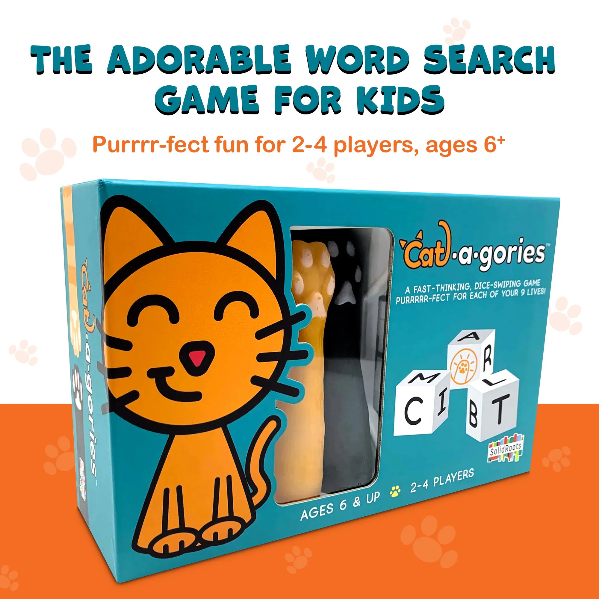 Cat • a • Gories - The Purr-fect Word Search Game For Kids - Age 6+ - Brown's Hobby & Game