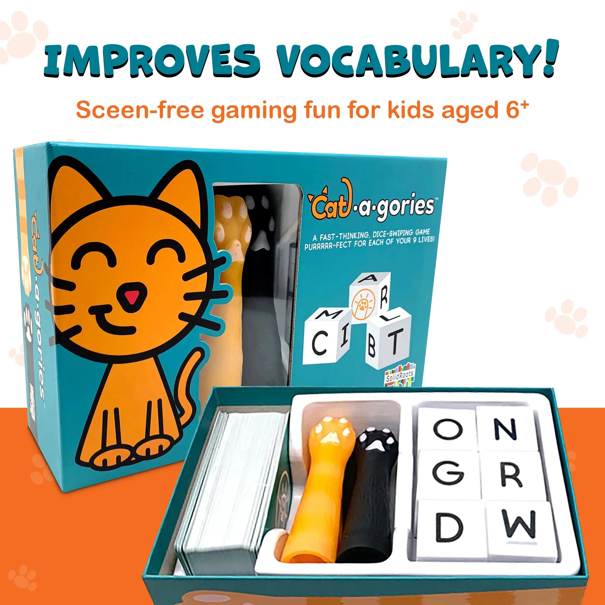 Cat • a • Gories - The Purr-fect Word Search Game For Kids - Age 6+ - Brown's Hobby & Game