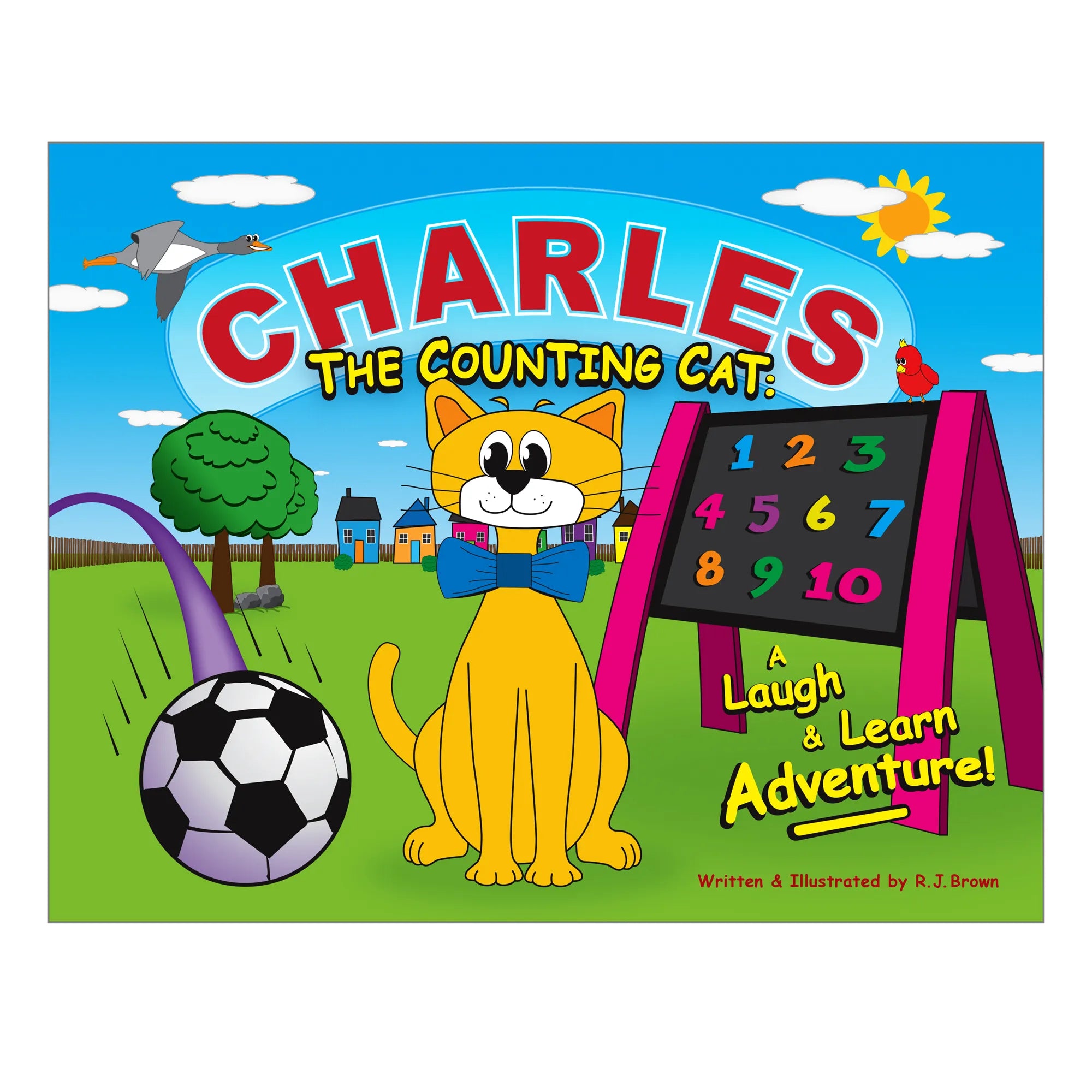 Charles The Counting Cat: A Laugh & Learn Adventure - Softcover - Brown's Hobby & Game