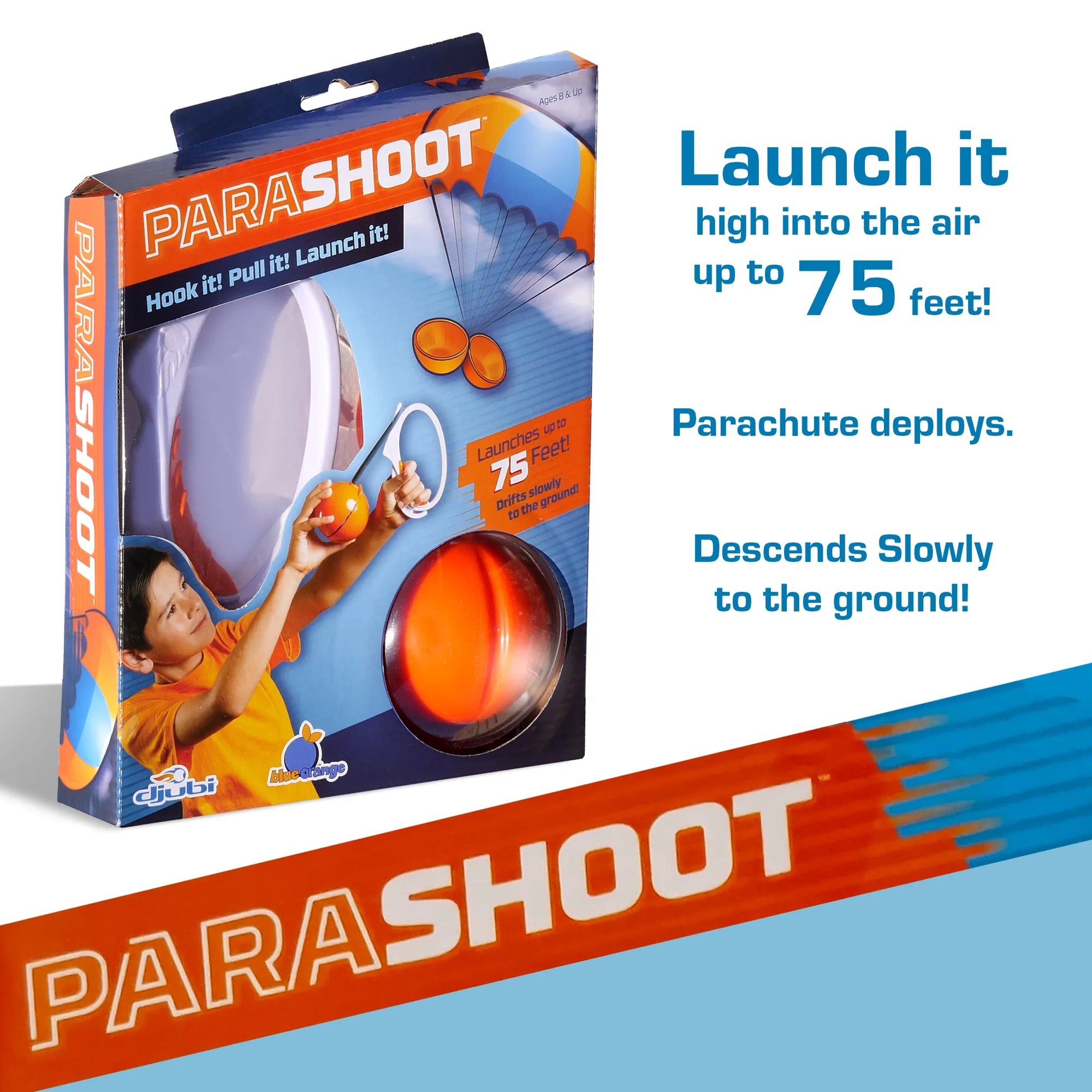 Djubi ParaShoot – Sky-High Fun for Everyone! - Ages 8-Adult - Brown's Hobby & Game