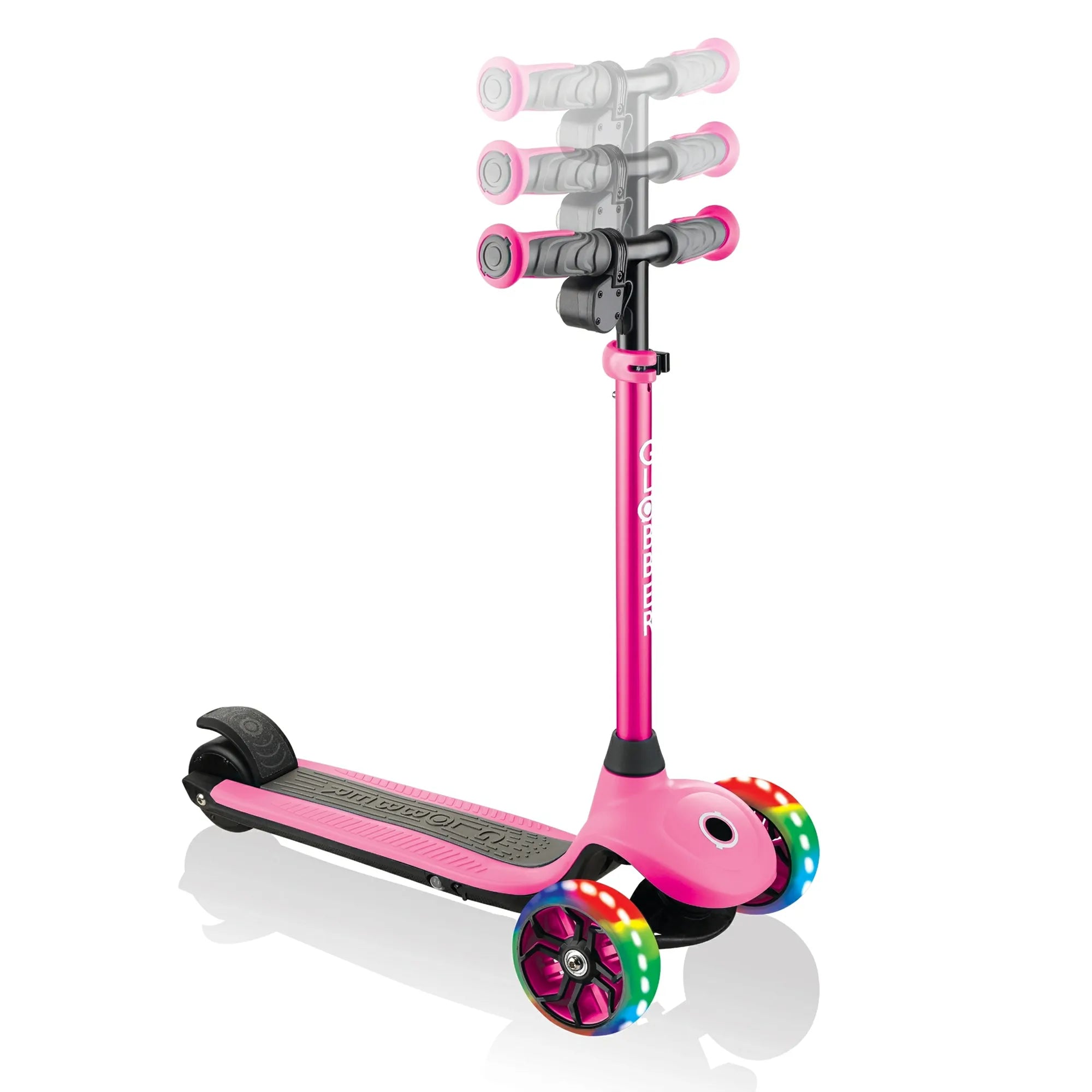 Globber One K E-Motion 4 - Pink - Award-Winning e-Scooter - Age 8+ - Brown's Hobby & Game