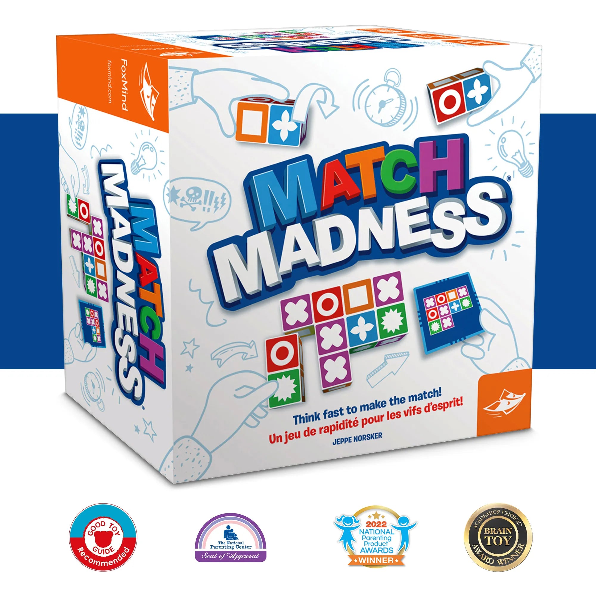 Match Madness - The Award-Winning Pattern Matching Game - Age 7+ - Brown's Hobby & Game